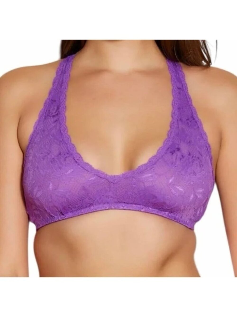 Cosabella Never Say Never Beauty Racie Bralette in Cyclamen M Medium NWT